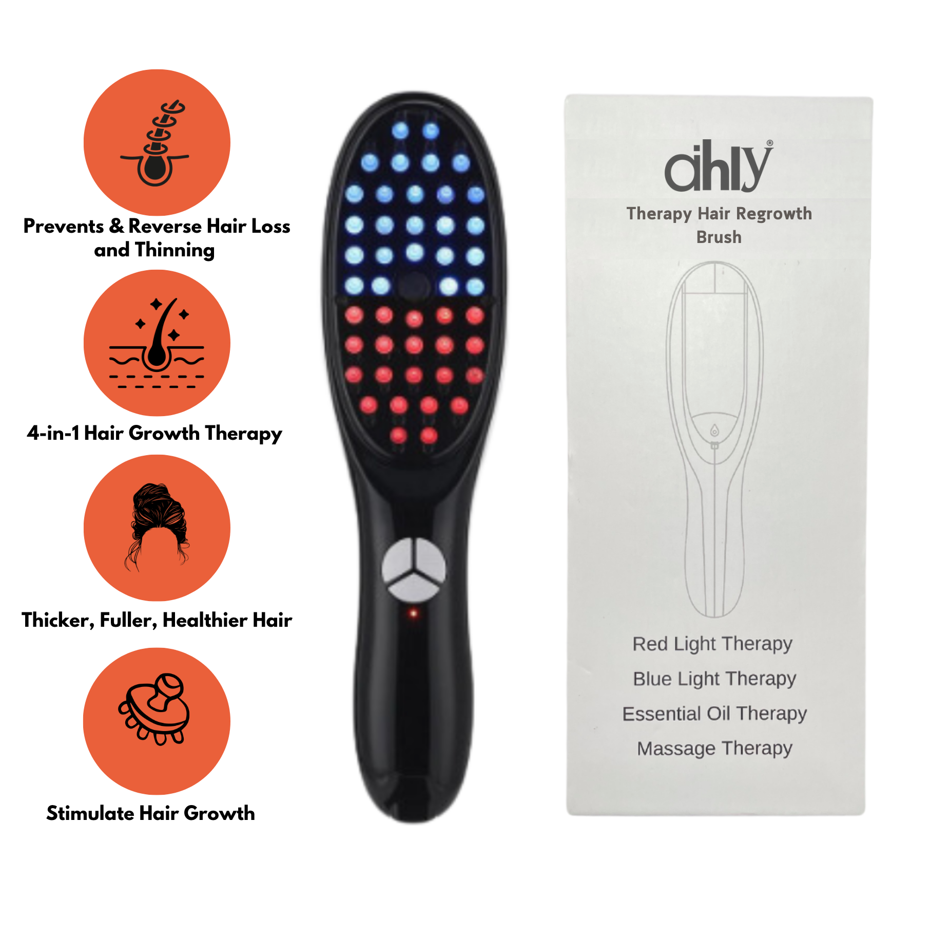 AIHLY® THERAPY HAIR REGROWTH BRUSH